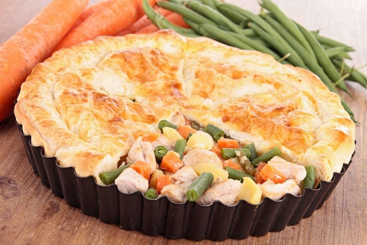 قالب الخضار بالجبنة